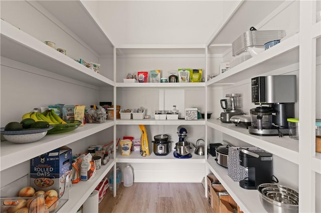 view of pantry