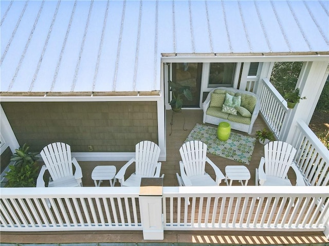 view of patio / terrace with outdoor lounge area