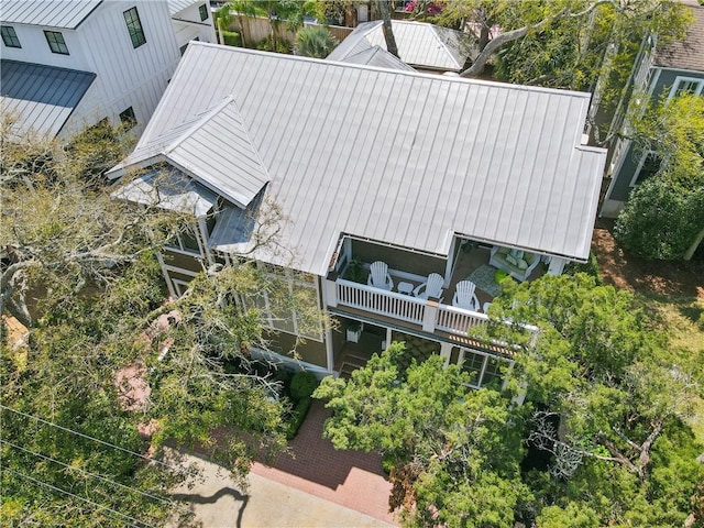 aerial view