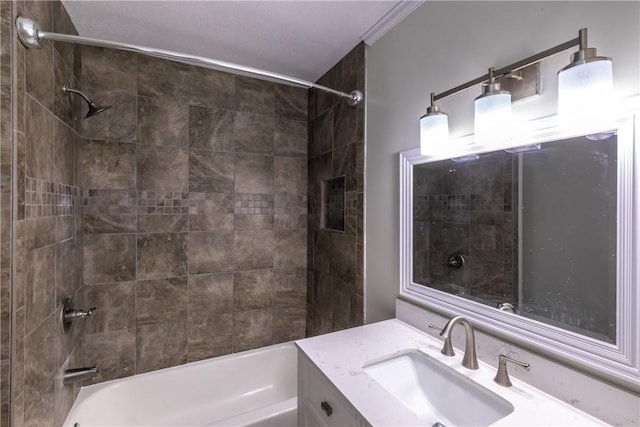907 Euclid Ave, Waycross, GA 31501 - full bathroom with vanity and  shower combination