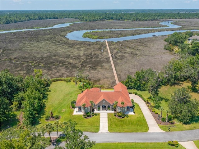 95 Laurel Grove Rd, Brunswick, GA 31523 - aerial view of property and surrounding area featuring a nearby body of water
