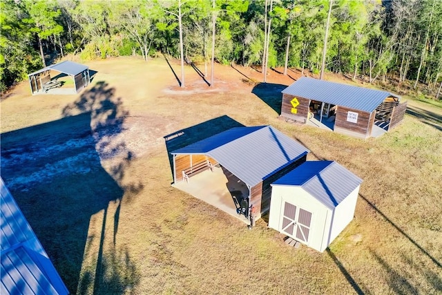aerial view