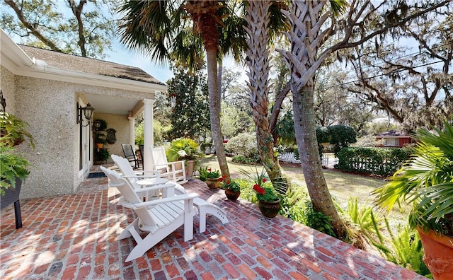 231 Magnolia Ave, Saint Simons Island, GA 31522 - view of patio