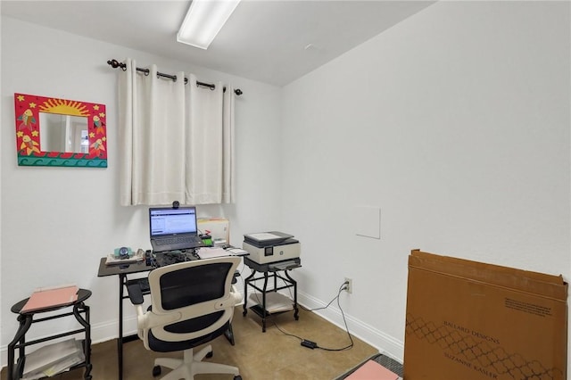 760 Ocean Blvd Unit 402, Saint Simons Island, GA 31522 - office area featuring baseboards