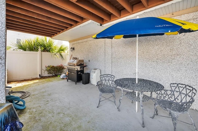 4153 River Side Dr, Brunswick, GA 31520 - view of patio / terrace with area for grilling