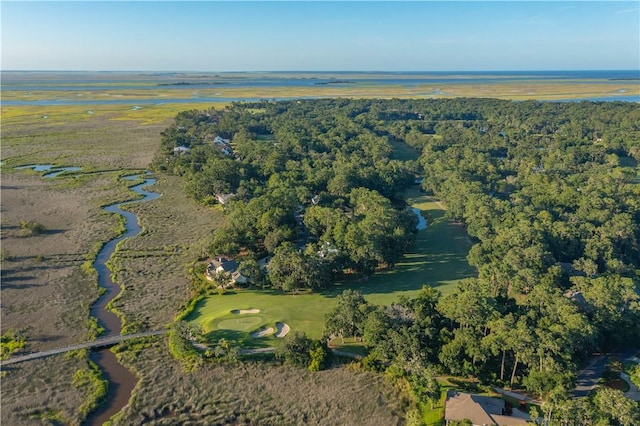 904 Champney, Saint Simons Island, GA 31522 - aerial overview of property's location featuring a large body of water and a golf club