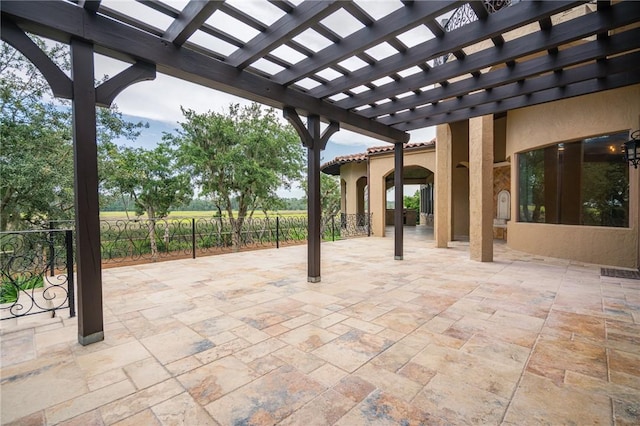178 Hampton Point Dr, Saint Simons Island, GA 31522 - view of patio featuring a pergola