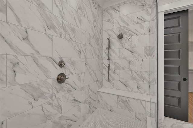 128 W Point Pkwy, Saint Simons Island, GA 31522 - bathroom view of a tile shower