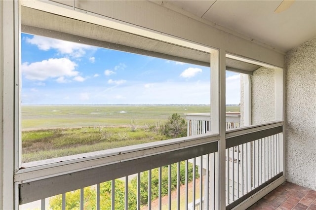 345 Moss Oak Cir, Saint Simons Island, GA 31522 - balcony with a rural view