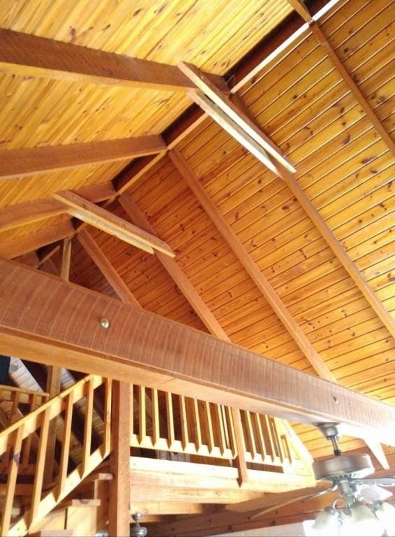 1518 To Jones Rd, Reidsville, GA 30453 - detailed view of a relaxing sauna and wood ceiling
