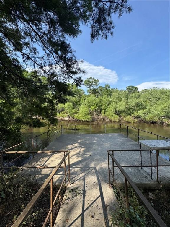 1518 To Jones Rd, Reidsville, GA 30453 - dock area with a water view