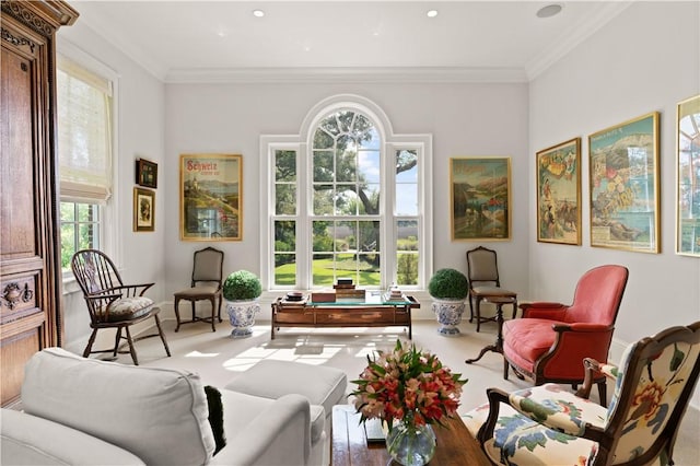 sunroom / solarium with plenty of natural light