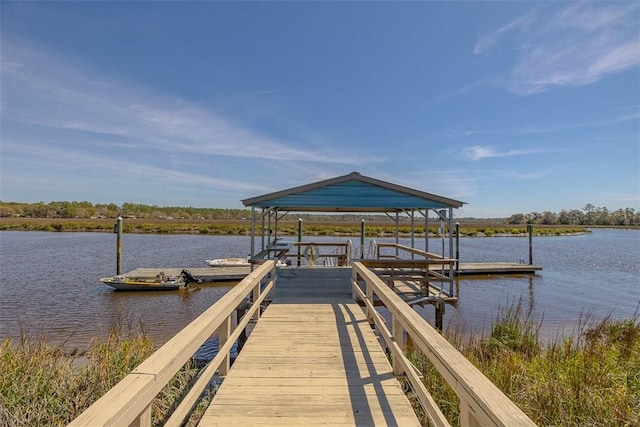 1056 Fiddler Trce, Townsend, GA 31331 - dock with a water view