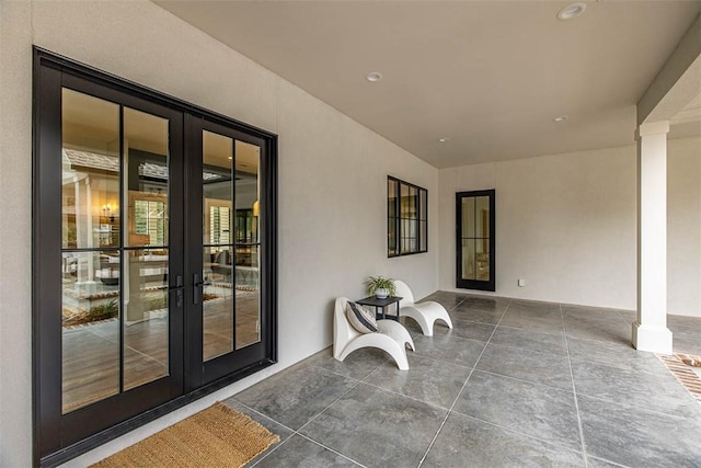 view of patio / terrace featuring outdoor lounge area and ceiling fan