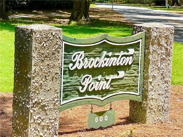 622 Brockinton Pt, Saint Simons Island, GA 31522 - view of community / neighborhood sign