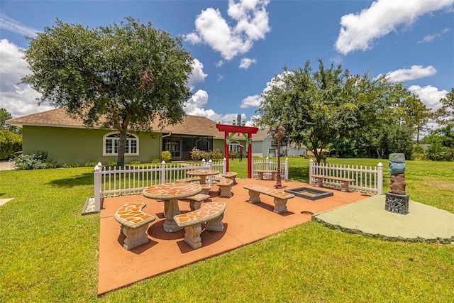 110 Rachel Way, Brunswick, GA 31523 - view of patio