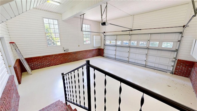 1457 N River Oaks Dr, Blackshear, GA 31516 - garage featuring a garage door opener