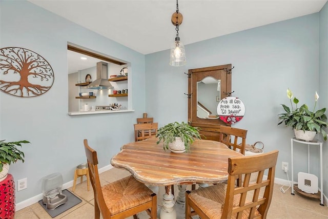1000 Mallery Street Ext Unit G62, Saint Simons Island, GA 31522 - dining room with light tile patterned floors and baseboards