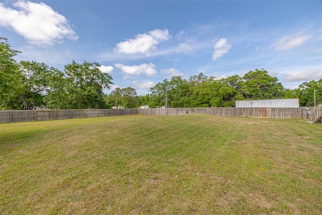 110 Maggies Ridge Rd, Brunswick, GA 31523 - view of yard featuring fence