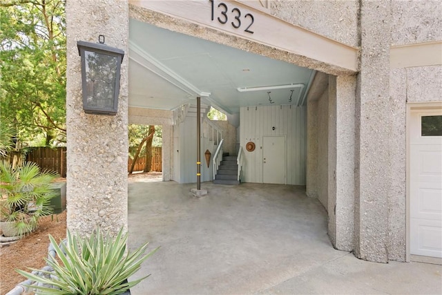 1332 Oak St Unit 9, Saint Simons Island, GA 31522 - view of garage