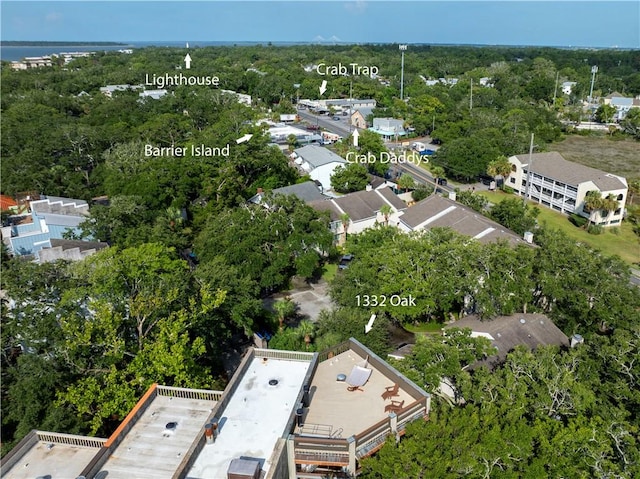 1332 Oak St Unit 9, Saint Simons Island, GA 31522 - drone / aerial view