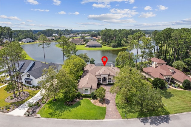 2491 Isles Of St Marys Way, Saint Marys, GA 31558 - aerial view of residential area featuring a large body of water
