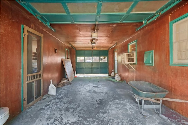 misc room featuring concrete flooring