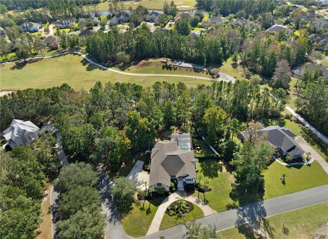 bird's eye view featuring a residential view