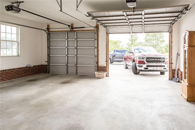 5604 Woodstone Dr, Blackshear, GA 31516 - garage with a garage door opener
