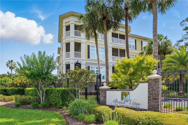 2306 Grand View Dr, Saint Simons Island, GA 31522 - view of community sign