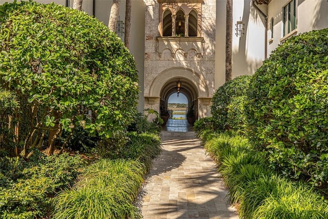 view of entrance to property