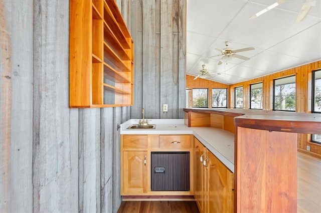 interior space featuring a sink