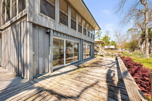 view of deck