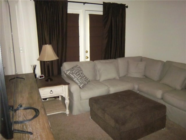 view of living area