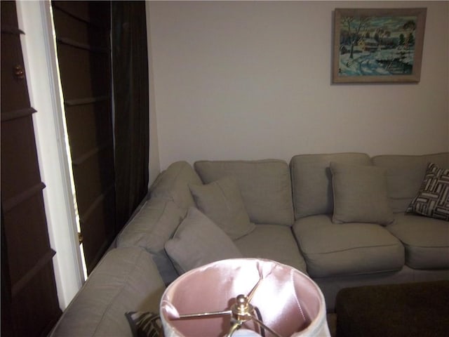 view of living area