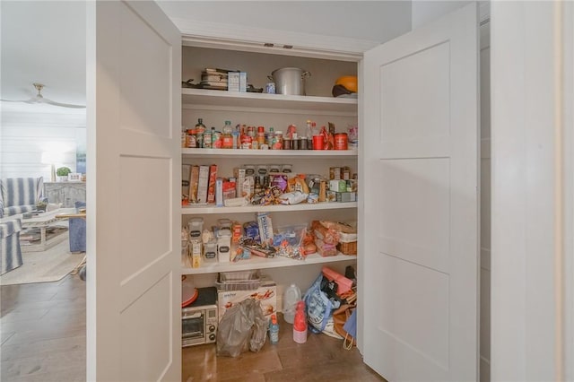 view of pantry