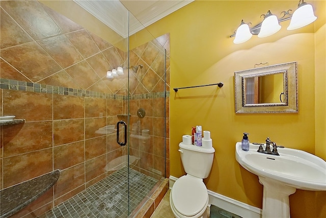 4949 Trudie Rd, Blackshear, GA 31516 - full bathroom with toilet and a stall shower