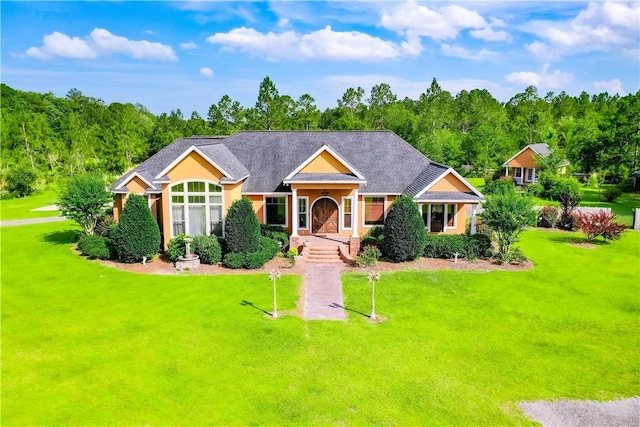 4949 Trudie Rd, Blackshear, GA 31516 - ranch-style home featuring a front lawn