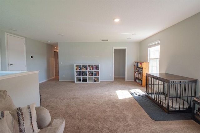 200 Pistachio Ln, Kingsland, GA 31548 - sitting room featuring carpet flooring and recessed lighting