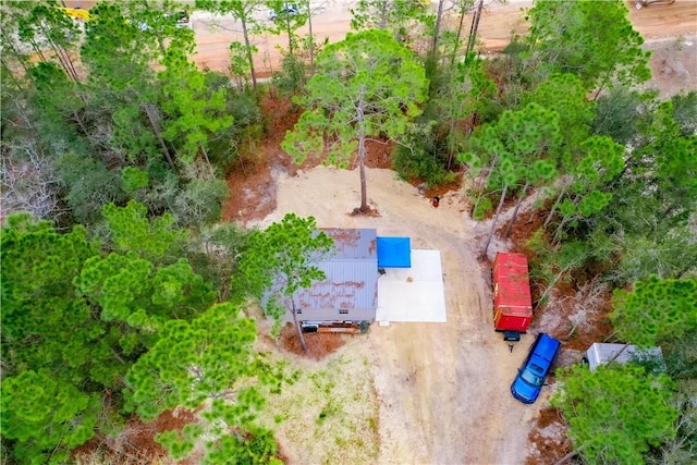aerial view