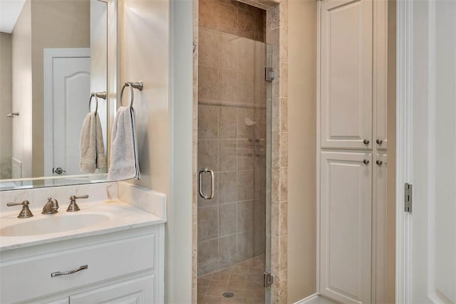 253 Winding Trl, Brunswick, GA 31523 - full bathroom with a stall shower and vanity