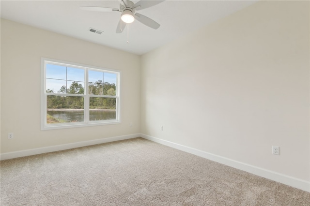 177 Verano St, Kingsland, GA 31548 - carpeted spare room featuring baseboards and ceiling fan