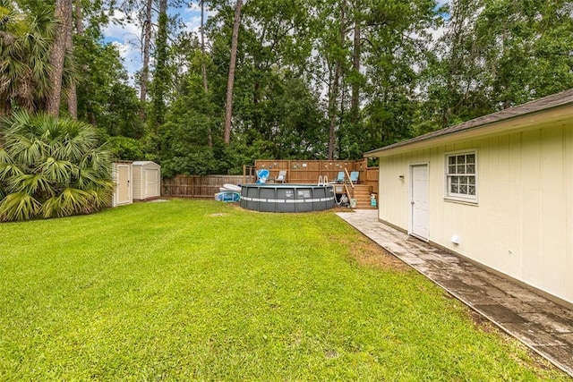 1201 Fairway Rd, Brunswick, GA 31525 - view of yard with view of wooded area
