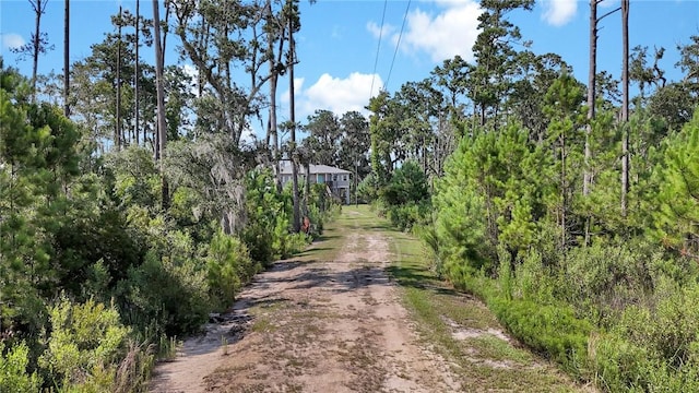 view of road