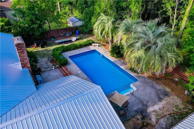 1622 Booth St, Waycross, GA 31501 - view of pool with fence and a patio