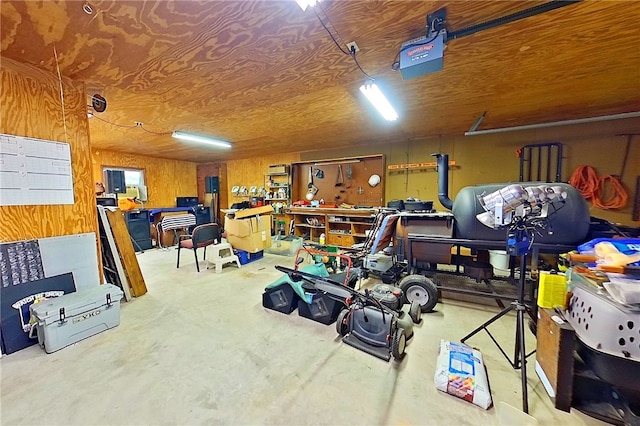 1622 Booth St, Waycross, GA 31501 - garage featuring a garage door opener