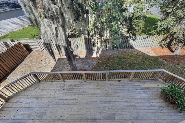 view of deck