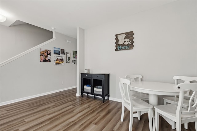 259 Daniel Trent Way, Kingsland, GA 31548 - dining space with wood finished floors and baseboards