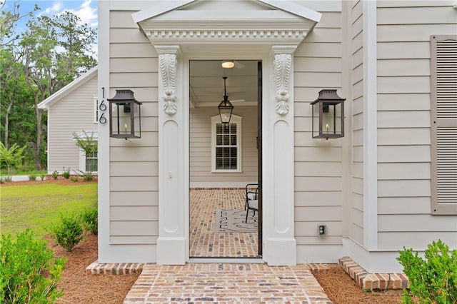 166 Robertson Cir, Saint Simons Island, GA 31522 - property entrance featuring covered porch