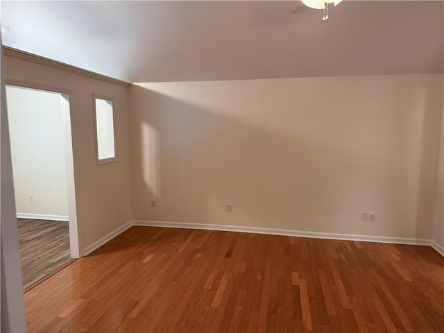 208 Stafford Ave, Brunswick, GA 31520 - unfurnished room featuring hardwood / wood-style flooring and ceiling fan